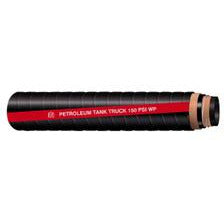 Black hose with red stripe - 3 Tank Truck 150 Pounds per Square Inch Red Stripe 100' Roll