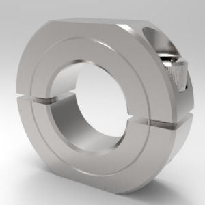 1-1/8" Wrenching Collar Two-Piece Split Clamp-Type, Stainless Steel